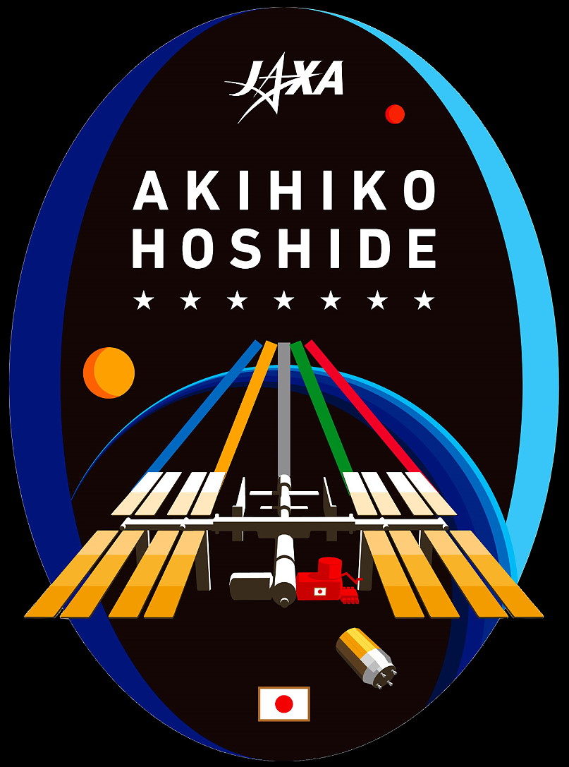 Patch Akihiko Hoshide f�r ISS-65