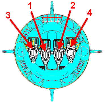 Crew Dragon cockpit Crew Dragon cockpit