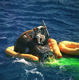 Gemini 11 landing