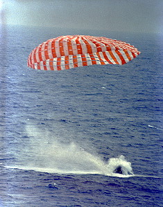 Gemini 9A landing
