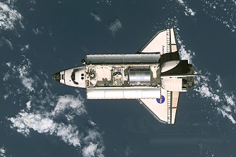 Ankunft von STS-105