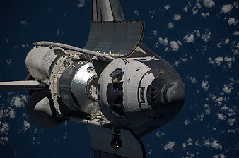 Ankunft von STS-128