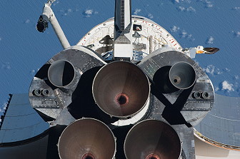 Ankunft von STS-130