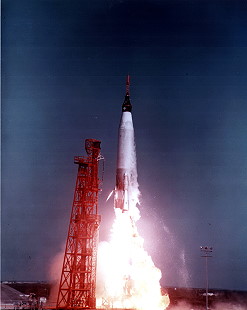 Mercury 9 launch