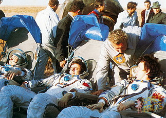 Soyuz T-11 recovery