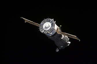 Soyuz TM-32 departure from the ISS