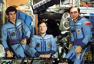 Soyuz TM-7 onboard Soyuz TM-7 onboard