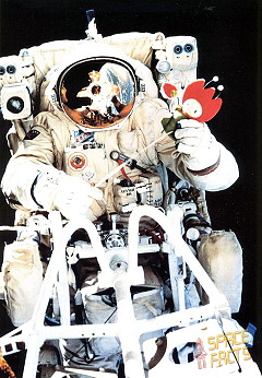 Sojus TM-8 - EVA Serebrow