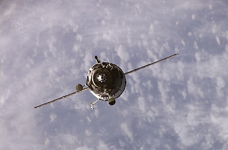 Ankunft von Sojus TMA-10 an der ISS