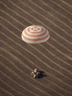 Soyuz TMA-14 landing