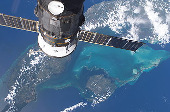 Ankunft von Sojus TMA-9 an der ISS