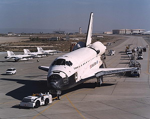 Arbeiten nach der Landung