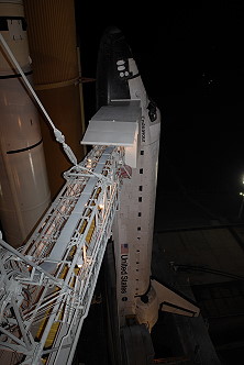 STS-126 auf der Startrampe