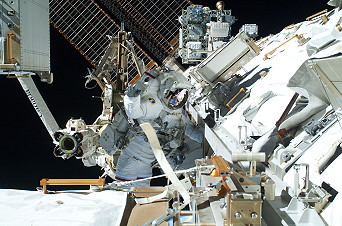 zweite EVA Mastracchio