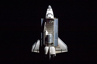 STS-135 im Orbit
