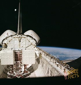 STS-1 im Orbit