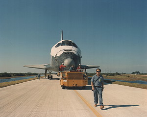 Arbeiten nach der Landung