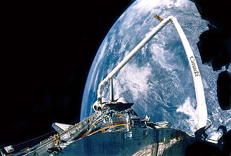 STS-31 im Orbit