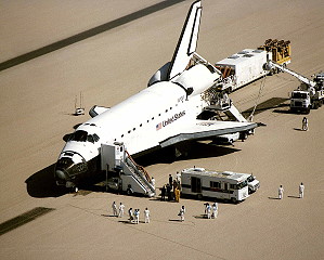 Spaceflight mission report STS36