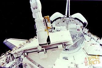 STS-41G im Orbit