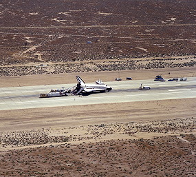 Arbeiten nach der Landung