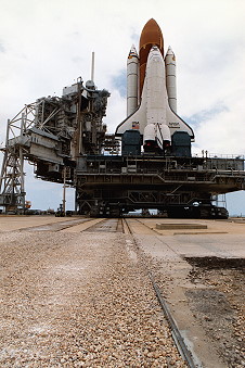 STS-57 on launch pad