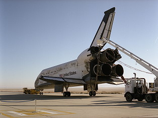 Arbeiten nach der Landung