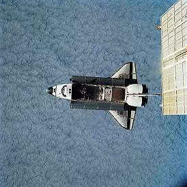 STS-76 in orbit