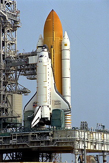 STS-91 auf der Startrampe