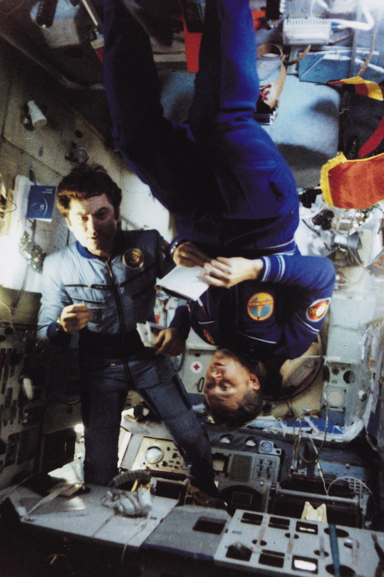 Sojus 31 an Bord von Saljut 6