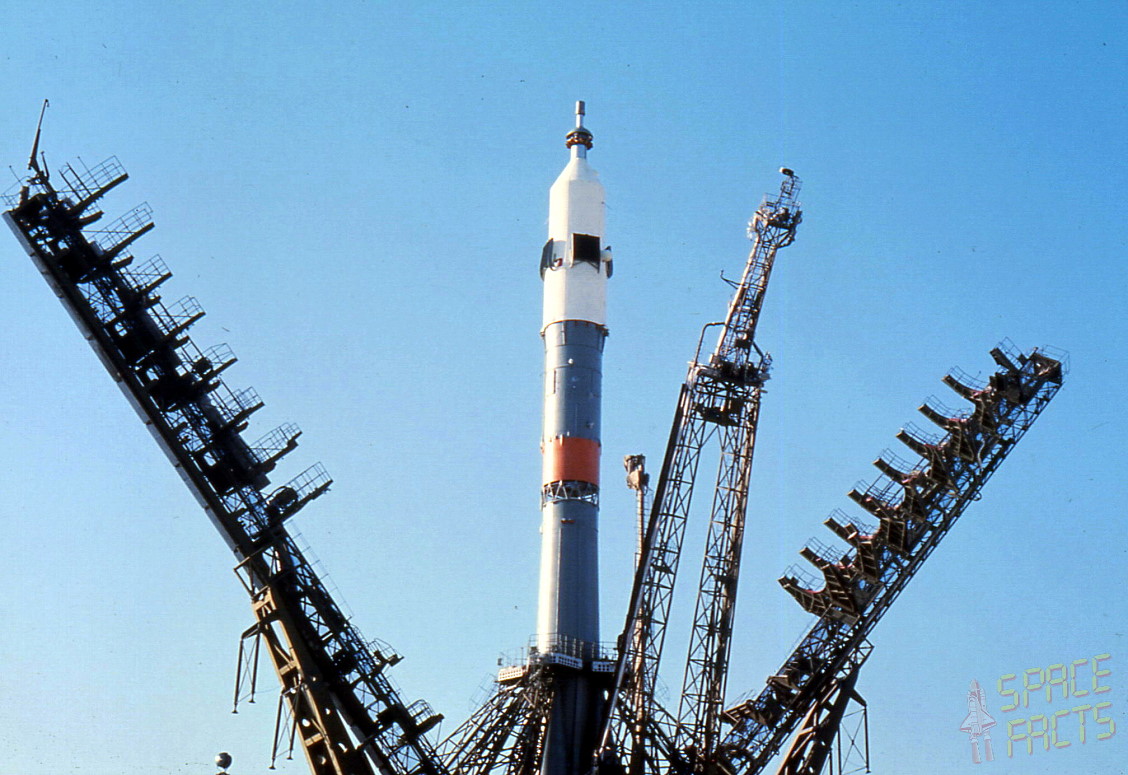 Soyuz 9 on launch pad