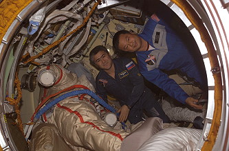 traditionelles Bordfoto ISS-10