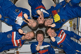 traditionelles Bordfoto ISS-20