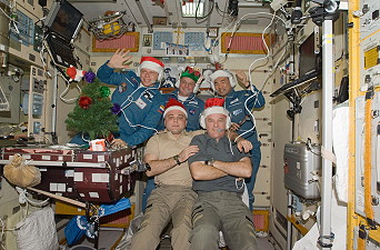 ISS-22 - Weihnachten im Weltraum