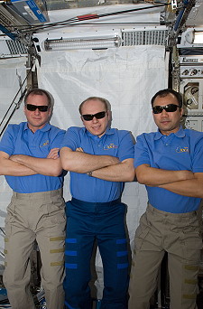 traditional in-flight photo ISS-23