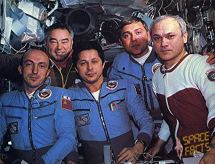 Soyuz T-13 onboard Salyut 7