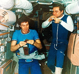 Crew Soyuz TM-7 onboard Mir Crew Soyuz TM-7 onboard Mir