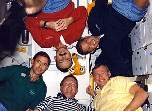 traditionelles Bordfoto STS-28