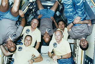 traditionelles Bordfoto STS-51B