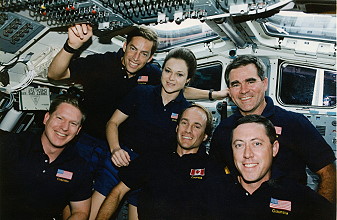 traditionelles Bordfoto STS-52