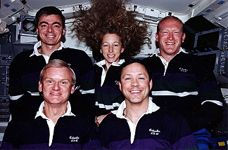 traditional in-flight photo STS-62