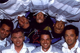 traditional in-flight photo STS-78