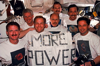 traditionelles Bordfoto STS-82