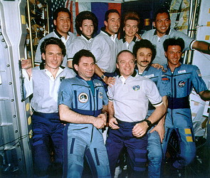 traditionelles Bordfoto STS-84