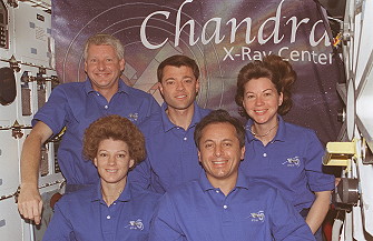 traditionelles Bordfoto STS-93