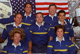 traditionelles Bordfoto STS-94
