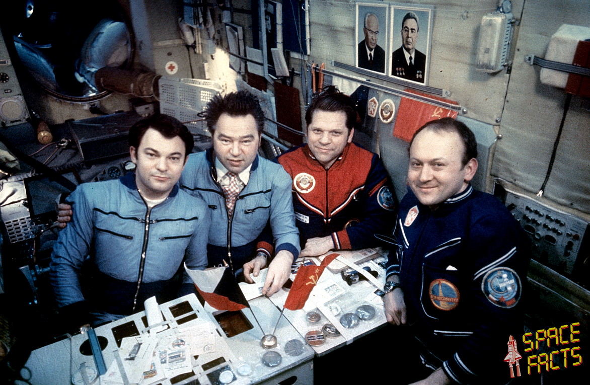Soyuz 28 im Flug