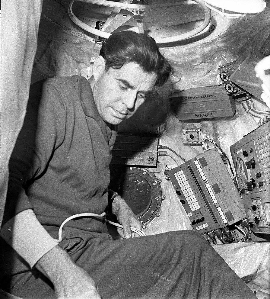 Beregowoi an Bord von Sojus 3