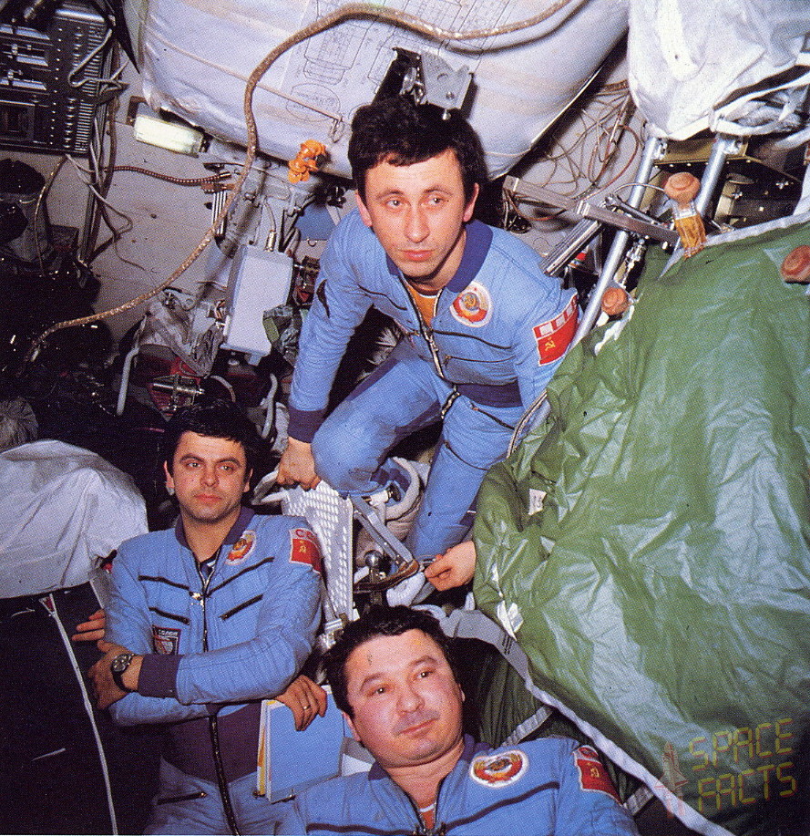 Soyuz T10 onboard Salyut 7