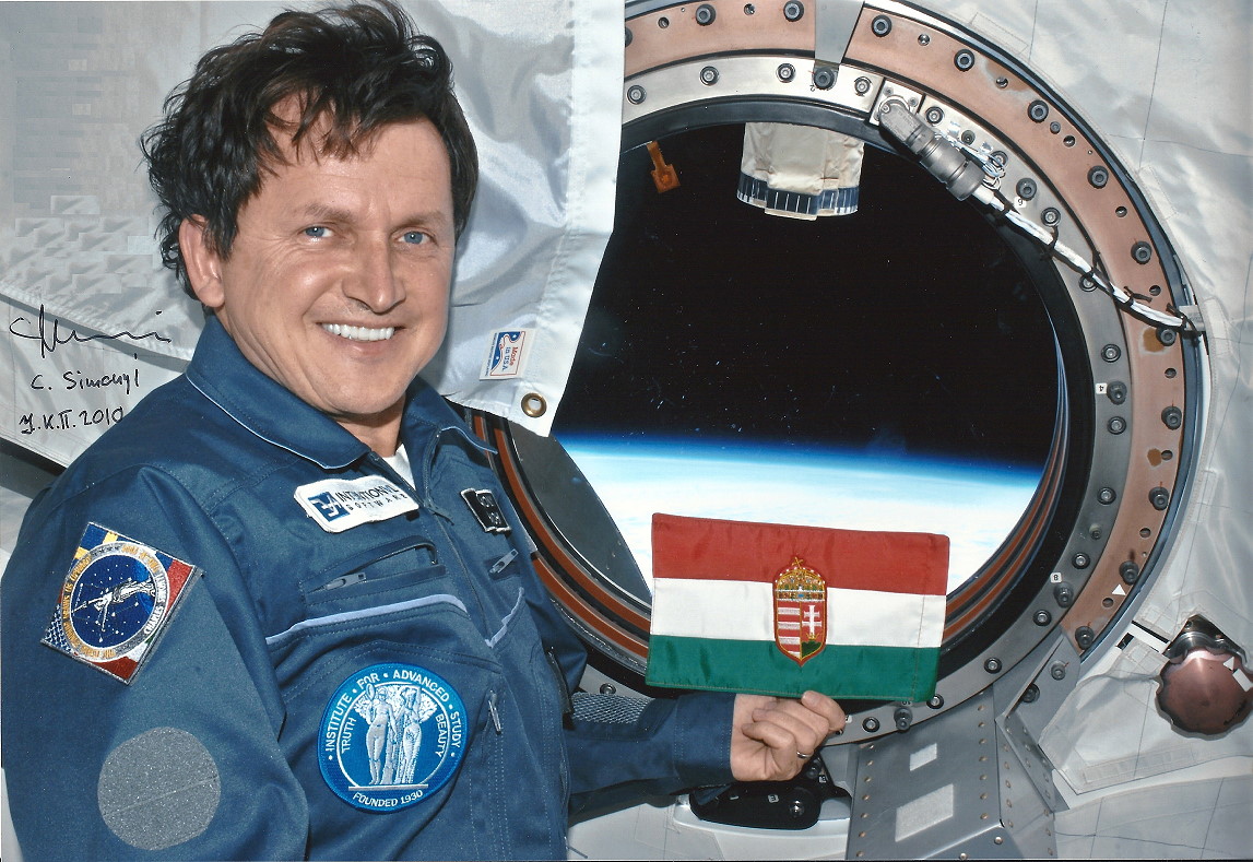 Simonyi an Bord der ISS
